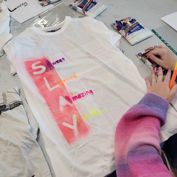 Spray painting workshop